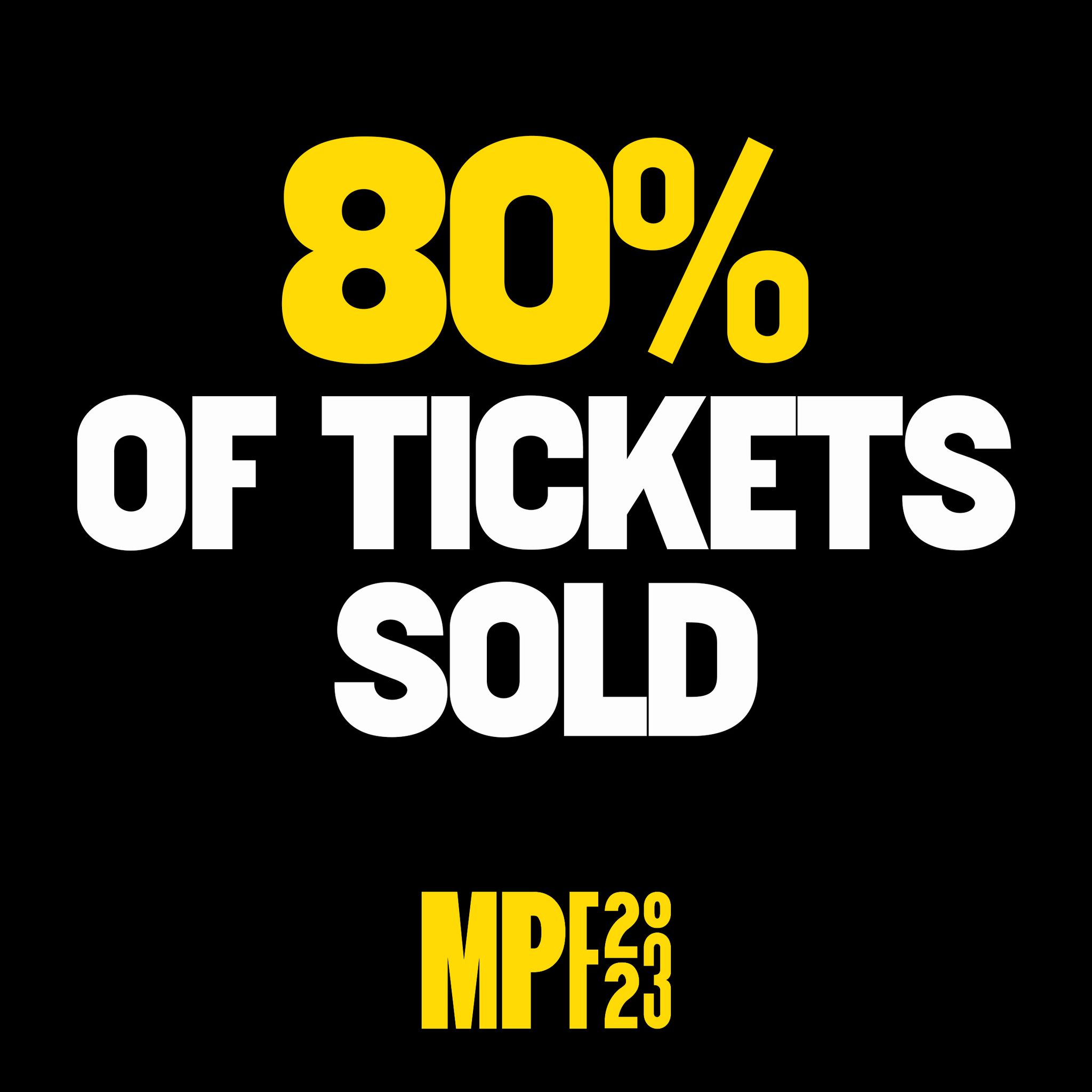 MPF2023: 80% TICKETS SOLD - Manchester Punk Festival